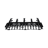 Organizador de Cables Horizontal NetManager de Alta Densidad, Doble (Frontal y Posterior), Para Rack de 19in, 1UR